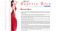 Desktop Screenshot of beatrizrico.es
